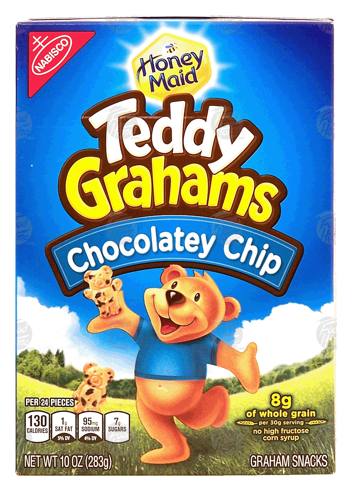 Nabisco Honey Maid teddy grahams, chocolatey chip graham snacks Full-Size Picture